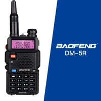 

Baofeng DM-5R Plus dmr radio digital Walkie Talkie DMR Tier II Dual time slot Digital/Analog VHF/UHF Two Way Radio