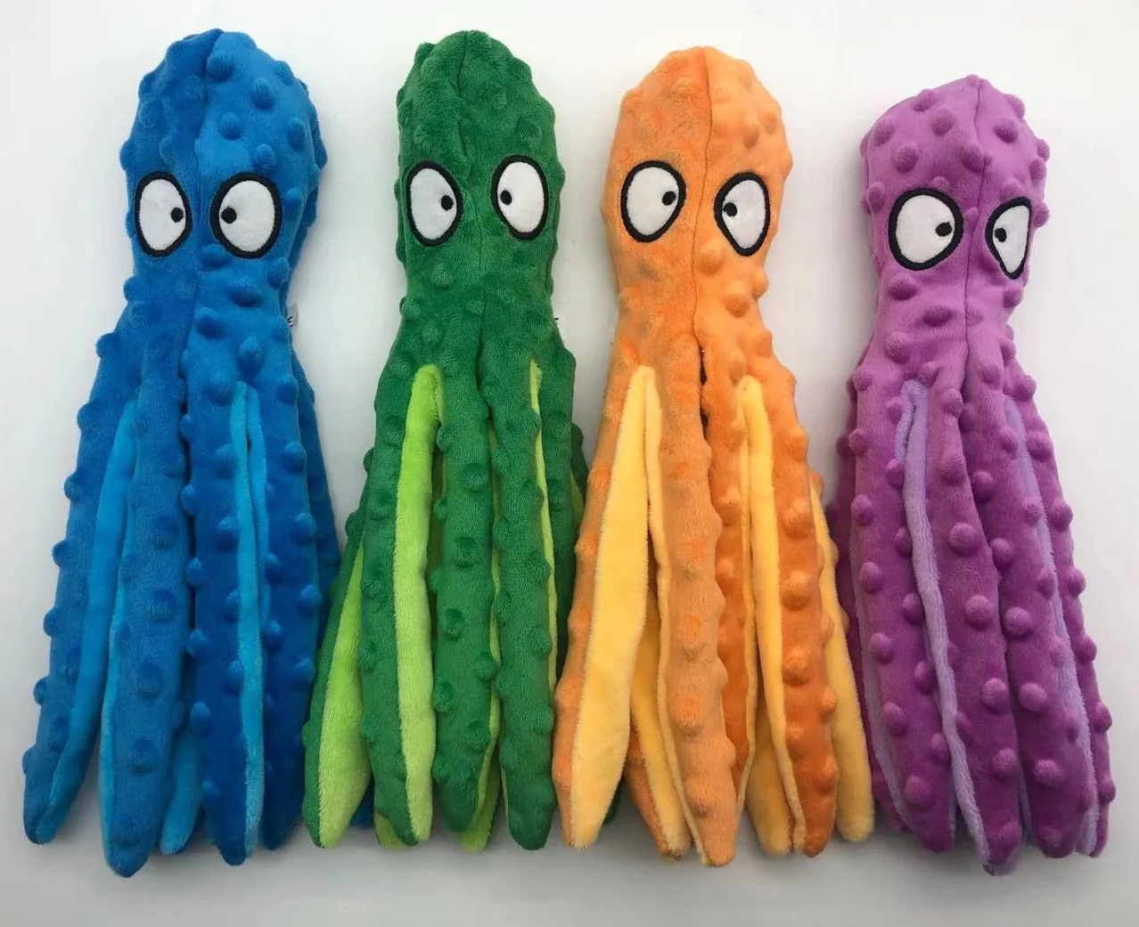 

Animal shape big soft squeaky plush pet dog toys