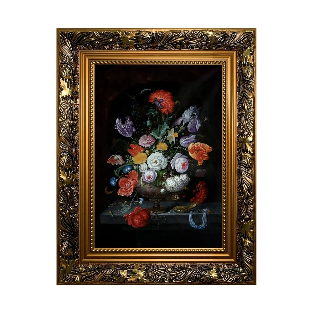 

Art work home decor famous classical flower oil painting on canvas