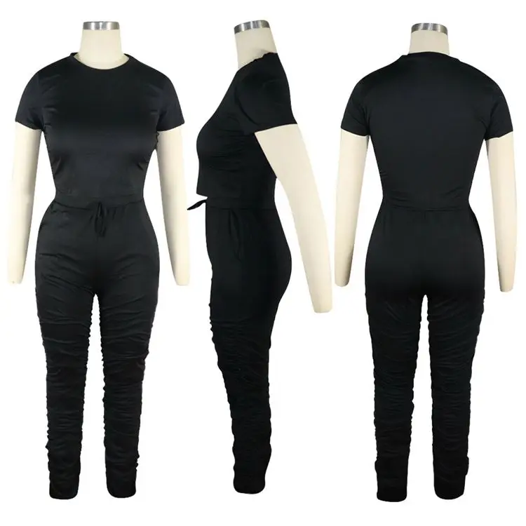 

cotton Two Piece Sport Suit Two Piece Women Clothing Sets Womens Clothing