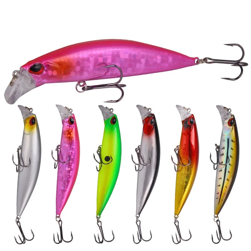 

Custom Fishing Lures Hard Jerkbait Lures Fishing Jerkbait Minnow Lure Jerkbait Fishing Lrue, 6 colors