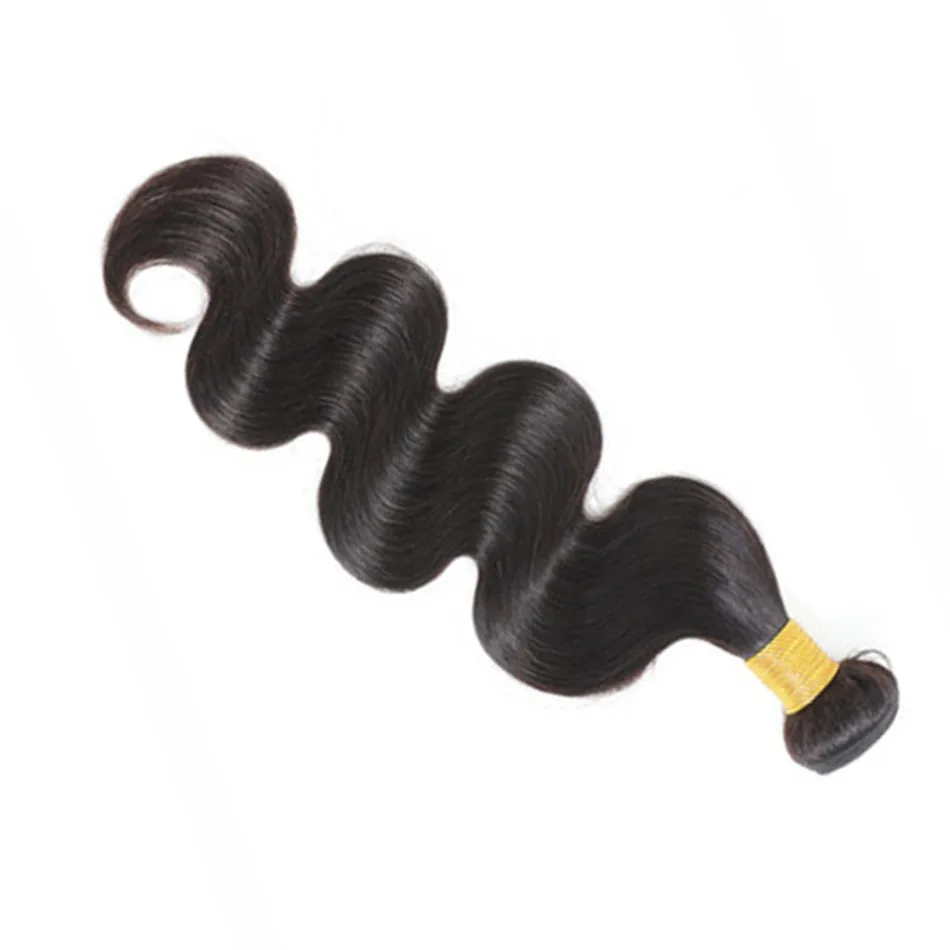 

Indian Body Wave Hair Bundles Natural Color Human Hair Weave Bundles Remy Hair for Black woman Extensions