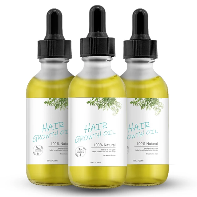 

Wholesale Natural Private Label Organic Serum Products Fast Improve Hair Growth Oil For Treatment