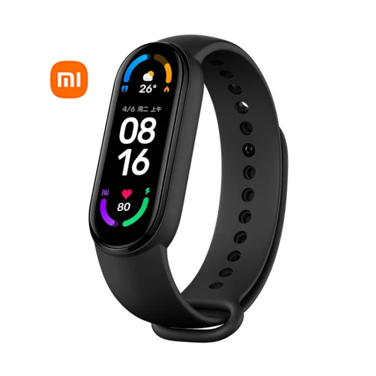 

Standard Version Original Xiaomi Mi Band 6 Fitness Tracker Blood Oxygen Test Sleep Heart Rate Sports Mode Watch