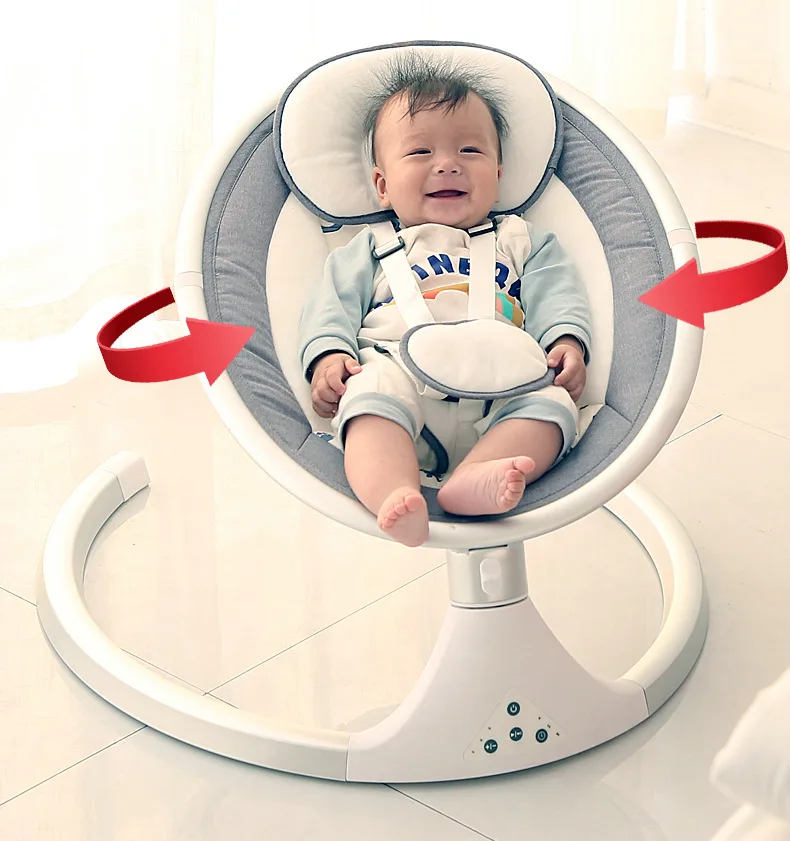 Remote Control Baby Electric Swing With Blue Tooth /usb Automatic ...