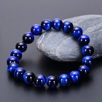 

Wholesale Natural Stone Custom Natural Blue Tiger Eye Beads Bracelets