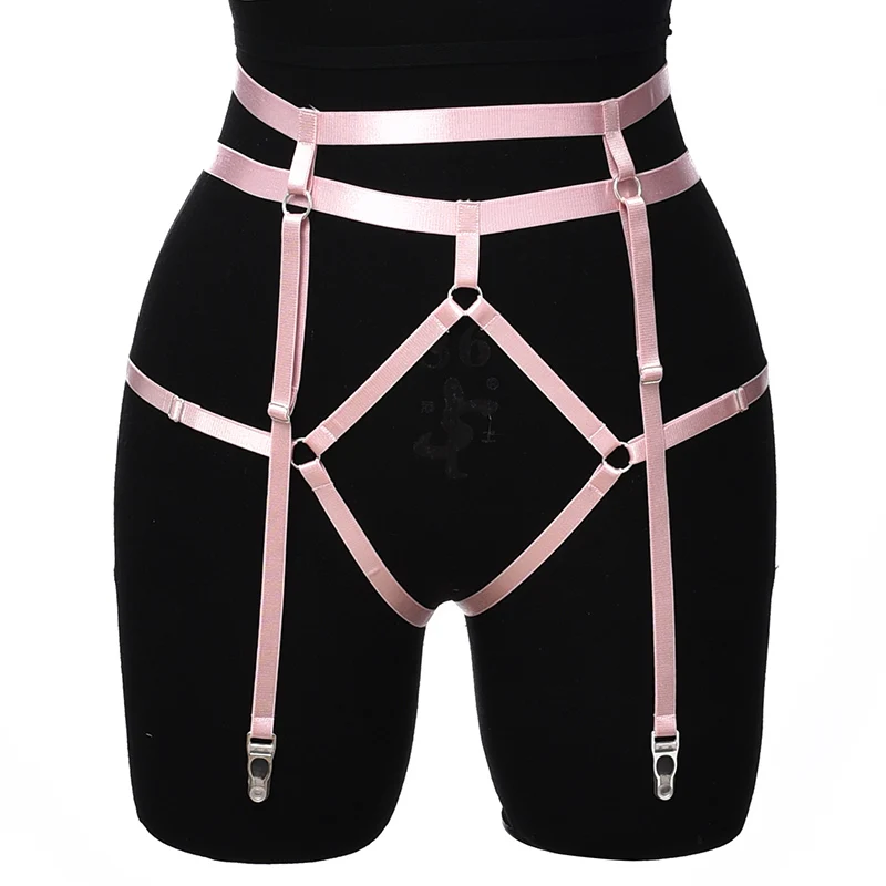 

wholesale Polyester Sexy Party Festival Garter belt pink prettylittlething lingerie
