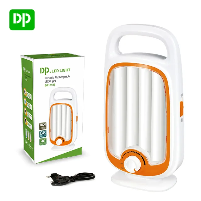 
led rechargeable portable emergency light 