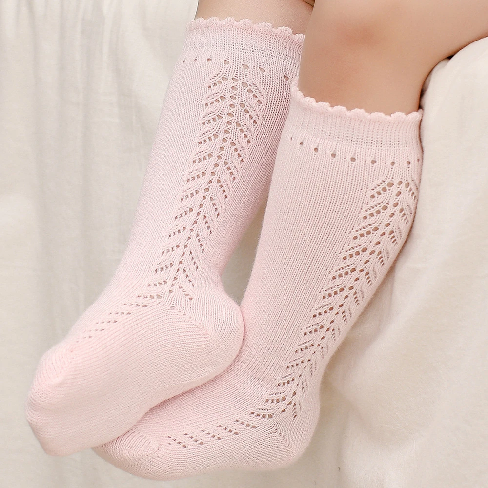 

Baby socks Spanish hollow socks for girls spring summer cotton toddler socks ins style baby clothing