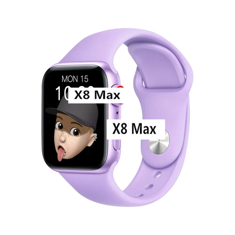

New arrivals wristband smartwatch X8 max waterproof IP67 sport health monitor smart watch BT calling music watches