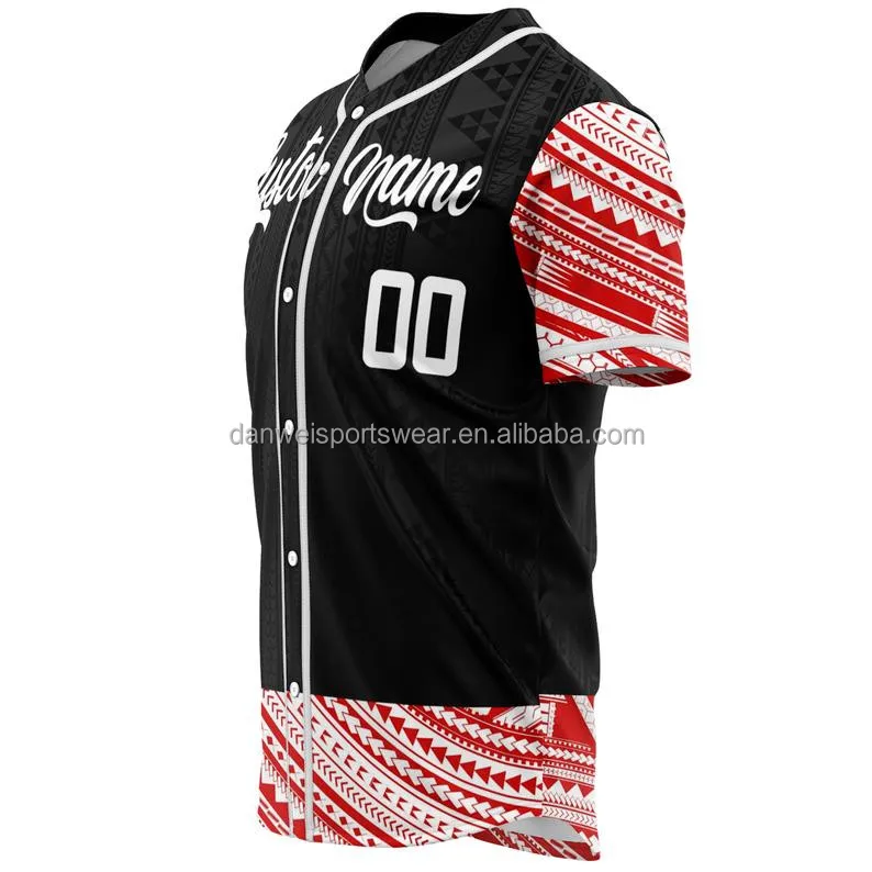 

sublimation team name number Custom stitched baseball jersey