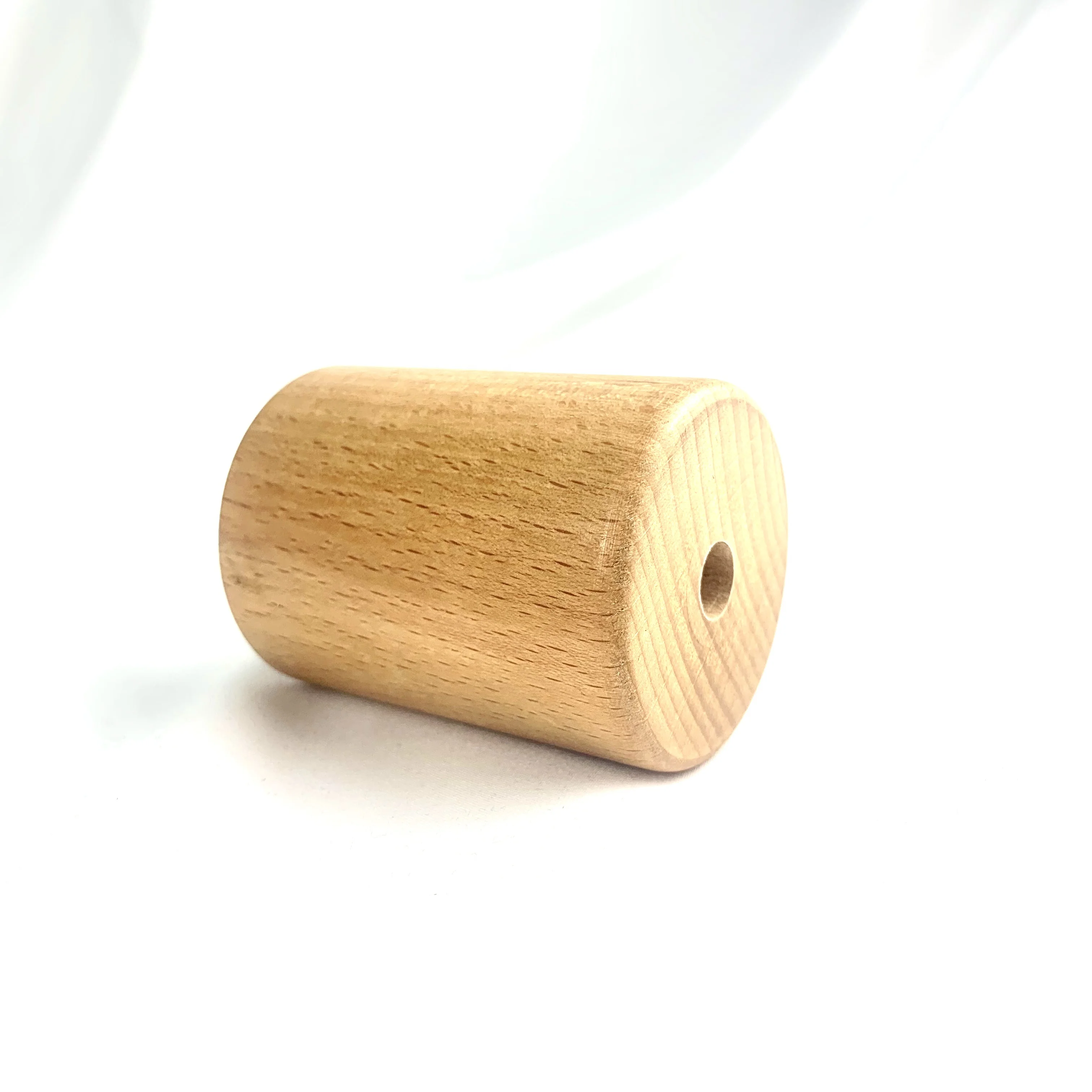 
New Beech Wooden Cylinder H6.5/7cm Lamp Cup Covering E27 Lamp Holder For Decor House Lamp Fixture Accessories 