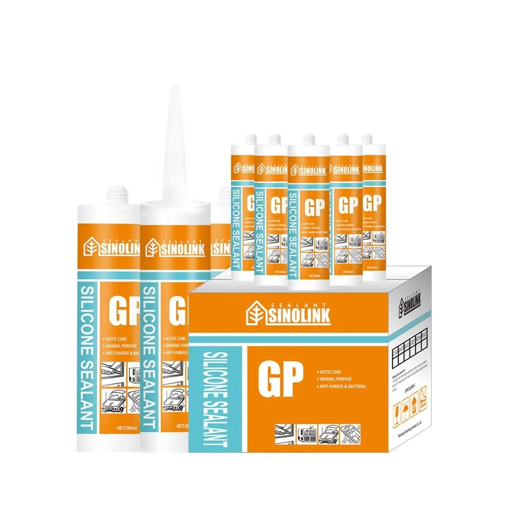

SINOLINK gp silicone sealant for glass pool and stainless steel tube price