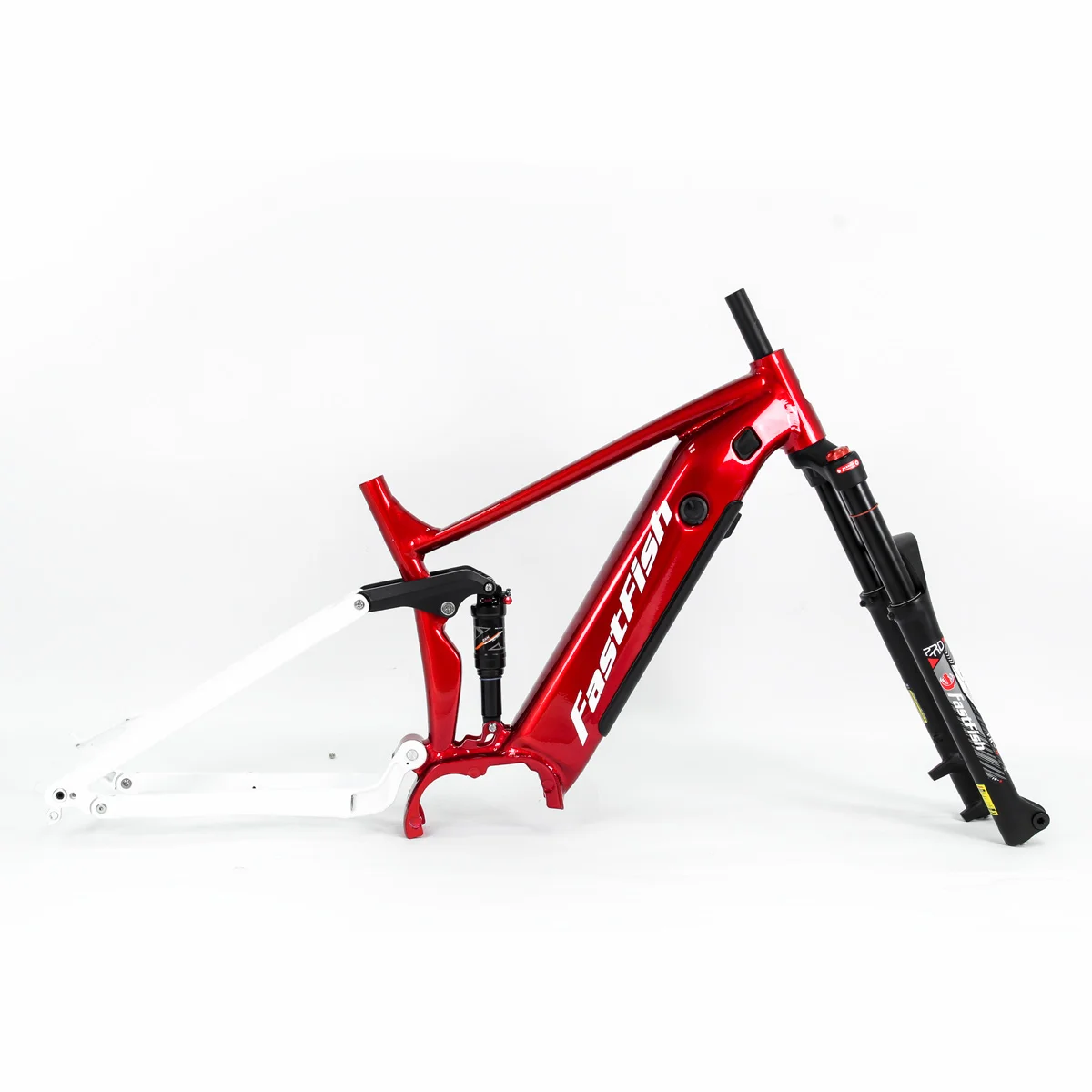 

High quality 29/27.5 inch universal aluminum alloy men and women electric bicycle frame aluminum alloy disc barrel axle version, Red