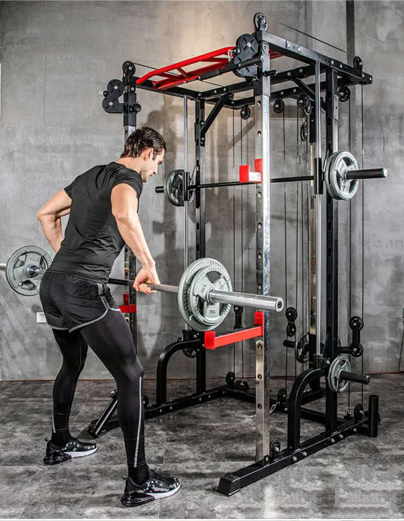 2020 Body Building Cable Crossover Multifunctional Commercial Squat