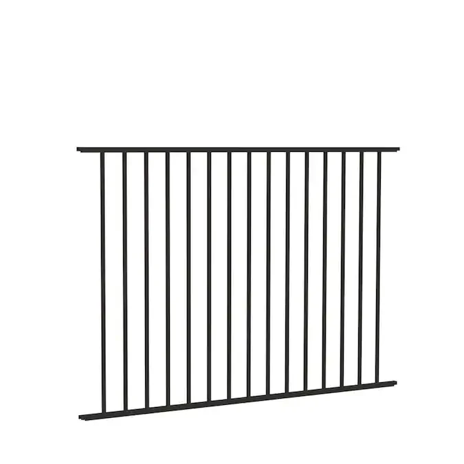 

Cheap Modern Expanding Home Backyard Gate Aluminum Steel Trellis Fencing, Black, green and gray or customized color