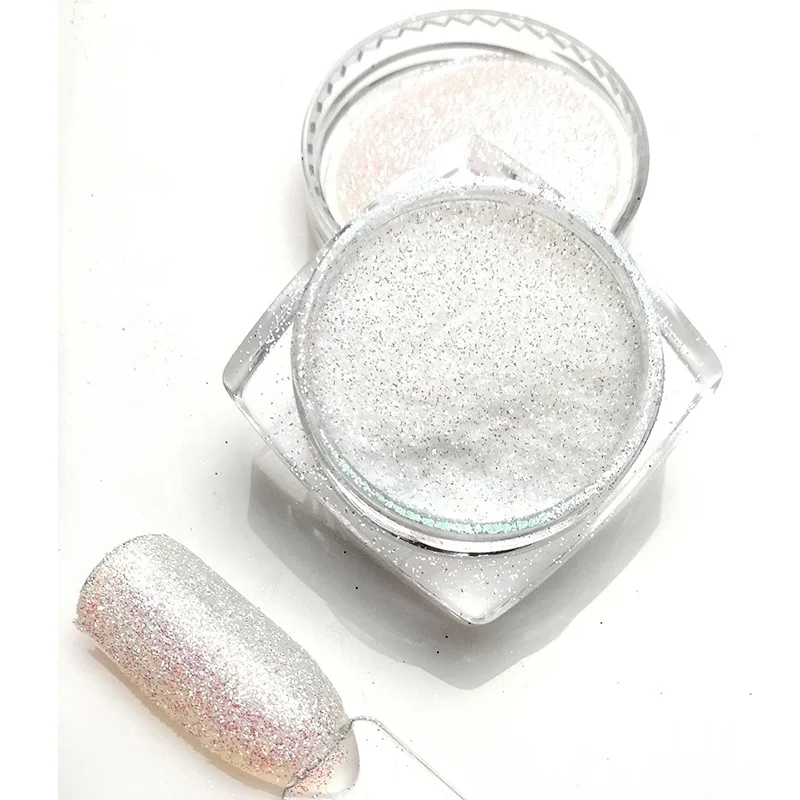 

2021 Starry Sugar Glitter Aurora Rainbow Highly flashing crystal diamond glitter rhinestones sugar nail glitter