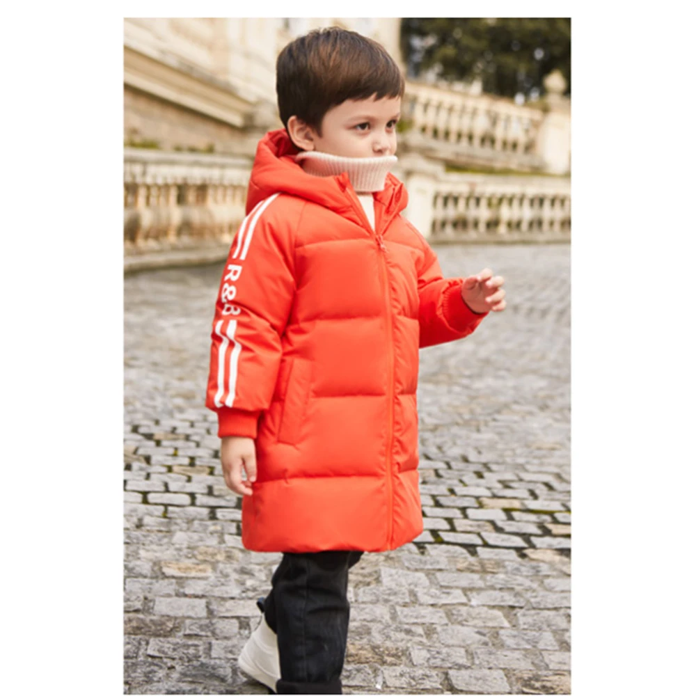 

Hot Sale Hiking Jogging Travelling Sport Activities White Duck Down Kids Jacket