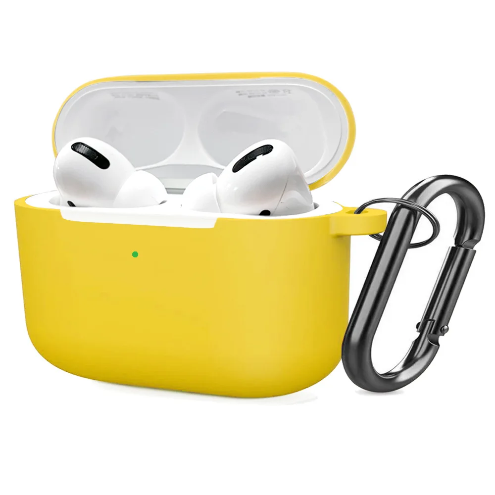 

New Arrivals For Apple Airpods Pro 3 Silicone Rubber Case For Airpod Pro Earphone Soft Silicon Color Protective Cover Shell