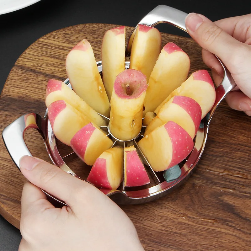 

Kitchen amazon Stainless Steel Apple Cutter Slicer Vegetable Fruit Tools Kitchen Accessories Apple Easy Cut Slicer Cutter