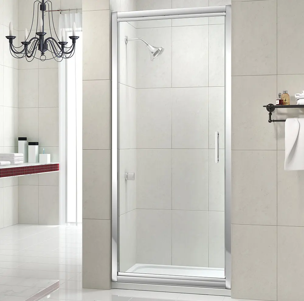 Acid etched glass /Frosted glass bathroom door with high quality and good price