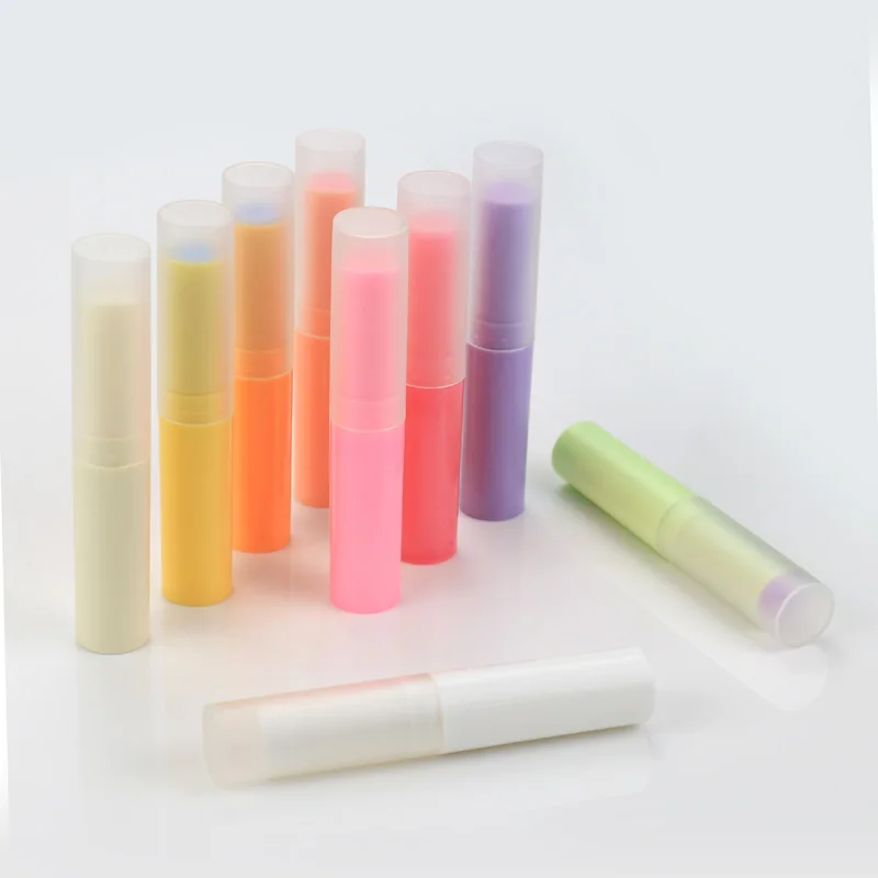 

wholesale high quality private label baby lip rainbow lip balm fruit flavored lipbalm packaging OEM brand Lip balm