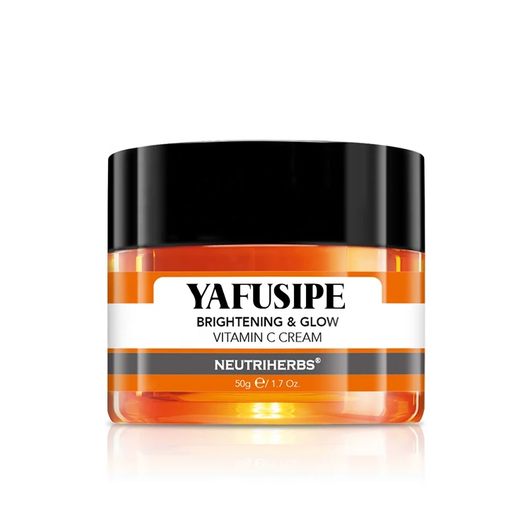 

YAFUSIPE Beauty Moisturizing Vitamin C Face Cream Whitening Facial Skin Care Organic Vitamin C Cream, White color