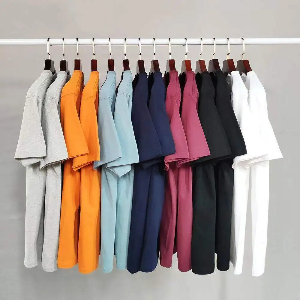 

2022 New 300 Gsm 100% Cotton Heavy Weight Thick Mens Fashion Blank T Shirts Wholesale