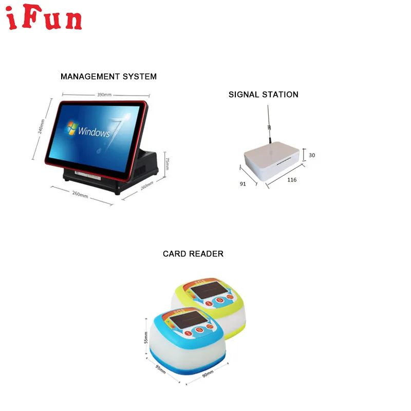 

Amusement Park Entertainment Centers And Arcade Games Cashless Game Cards System Controller Card Debit Management System