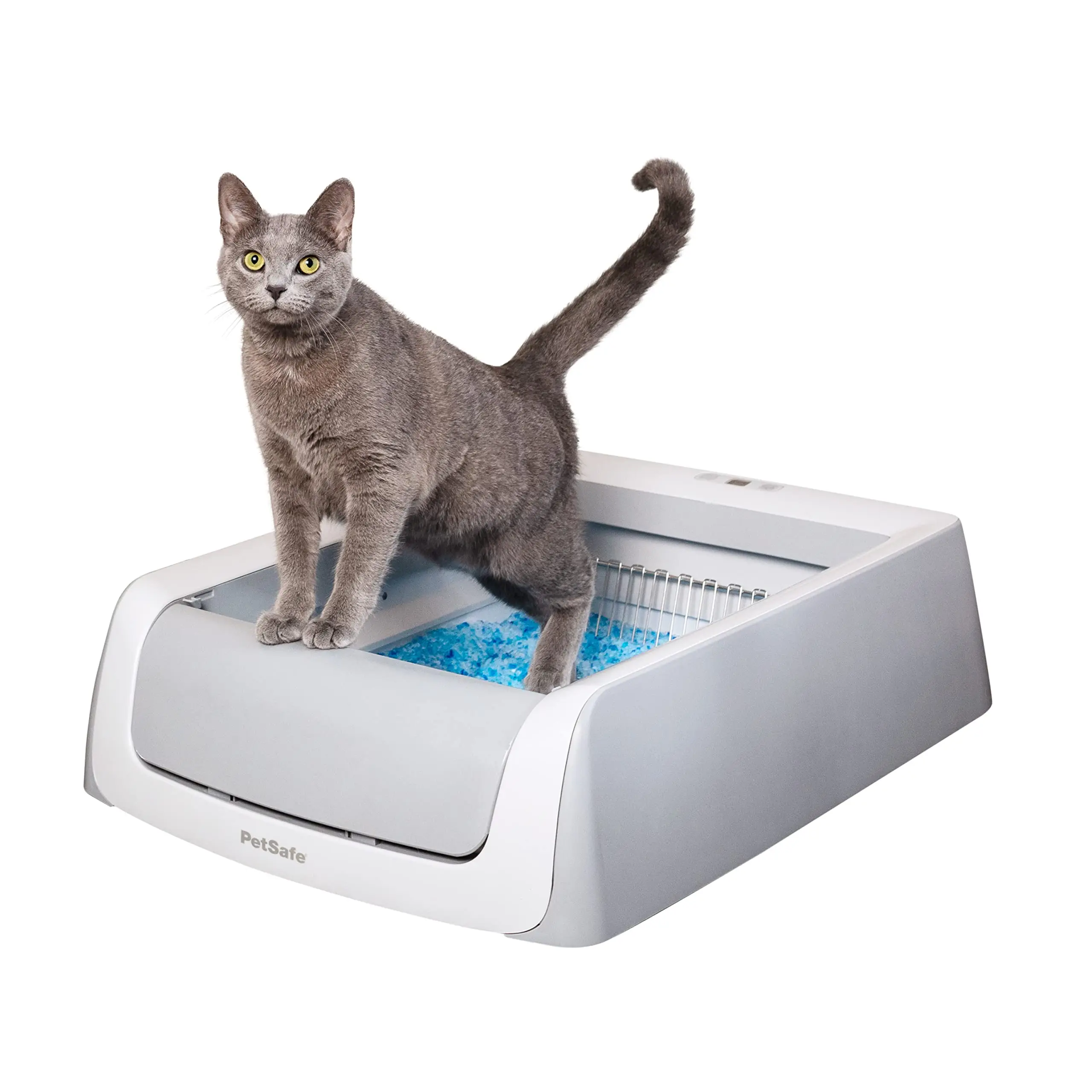 

Stock Hot Sale Amazon Factory Supply Customized Smart Cat Toilet Self Cleaning Automatic Cat Litter Box