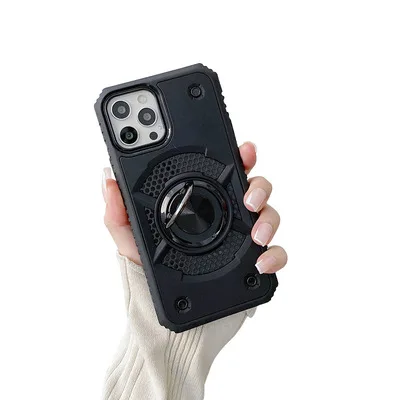 

Suitable for Apple 13Promax mobile phone case super captain for iPhone12pro ring bracket anti-drop mobile phone case factory