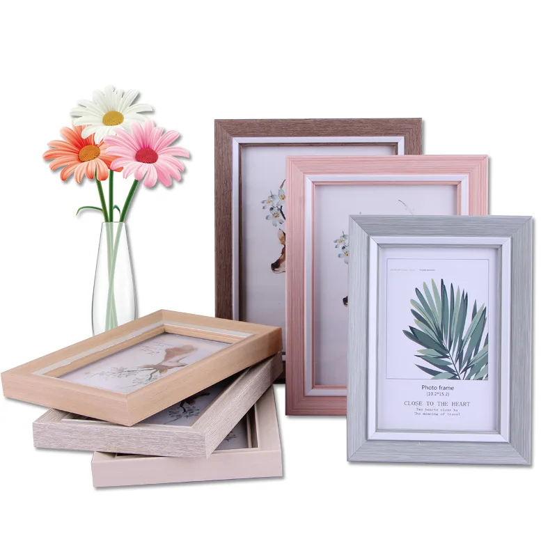 

Creative wedding dress simple photo frame custom picture frame 6Inch table-top wall hangings