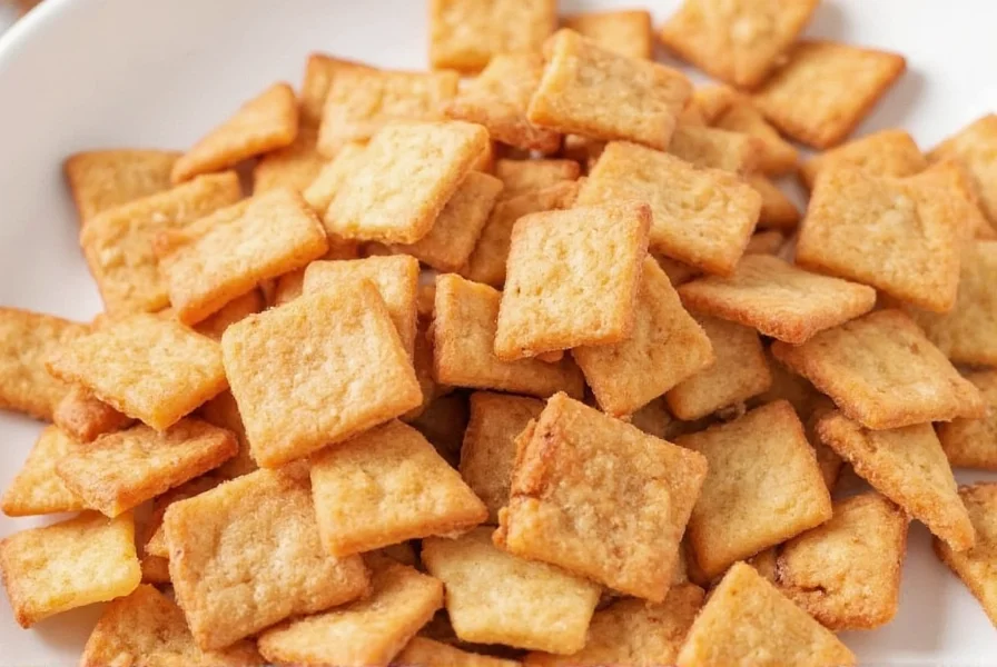 Cinnamon sugar chips stored in glass jars with proper labeling