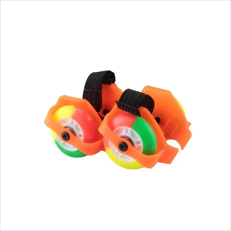 

hot selling high quality heel glider child skateboard Adjustable two wheel light up Flashing Rollers