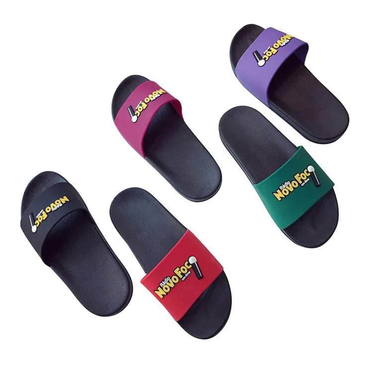 

Lemon microphone indoor summer home non-slip plastic slippers bathroom slippers