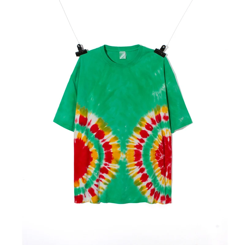 

Off-the-shoulder Loose Short-sleeved Street High Street Fashion Brand T-shirt Men