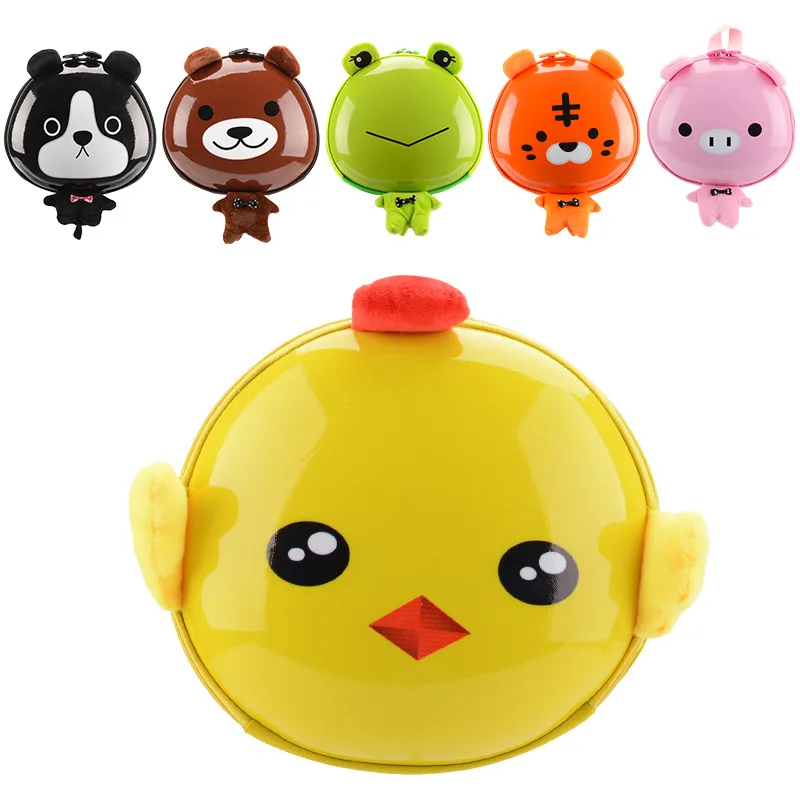 

Cartoon Animal Kindergarten Baby School Bag For Kids Small Pvc Hard Shell Backpack Bags Children Eggshell School Bag