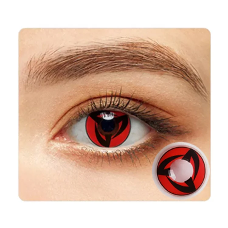 

Crazy Cosplay Yearly Using Halloween Contact Lenses Wholesale Contact Lens Anime Sharingan Contact Lenses