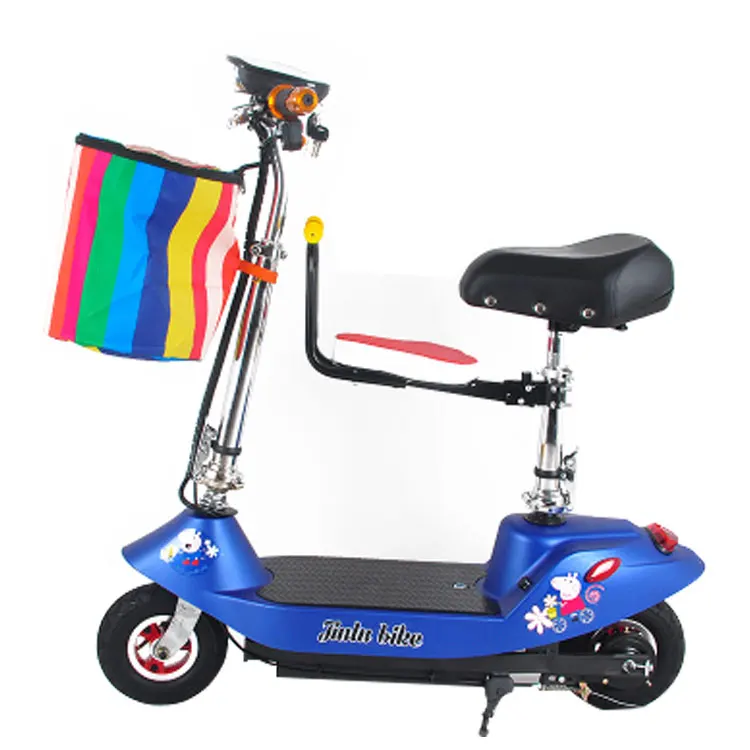 

2021 new upgrade little dolphin foldable electric scooter for foot pedal, Multi-color optional
