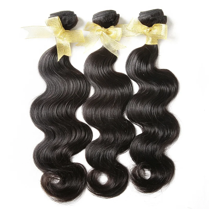 

Mellow Wave Body Wave Bundle Natural Color Brazilian Body Wave Bundles Human Hair Bundle For Black Women