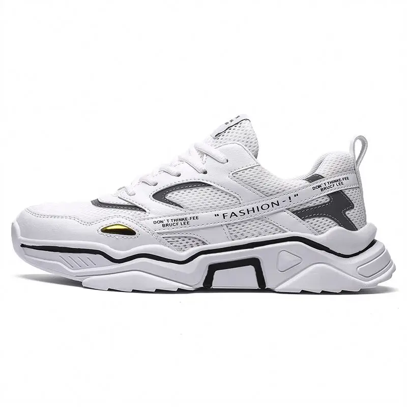 

New design mesh upper breathable popular fashion sneakers men's sports shoes, Optional