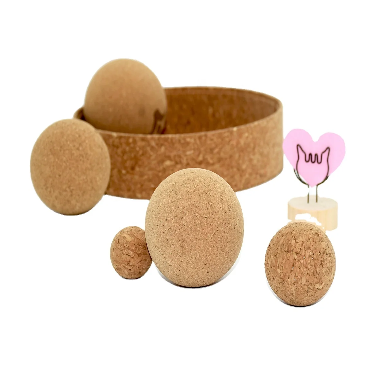 

Wholesale Natural Cork Massage Ball For Neck Foot Massage Cork Yoga, Nature