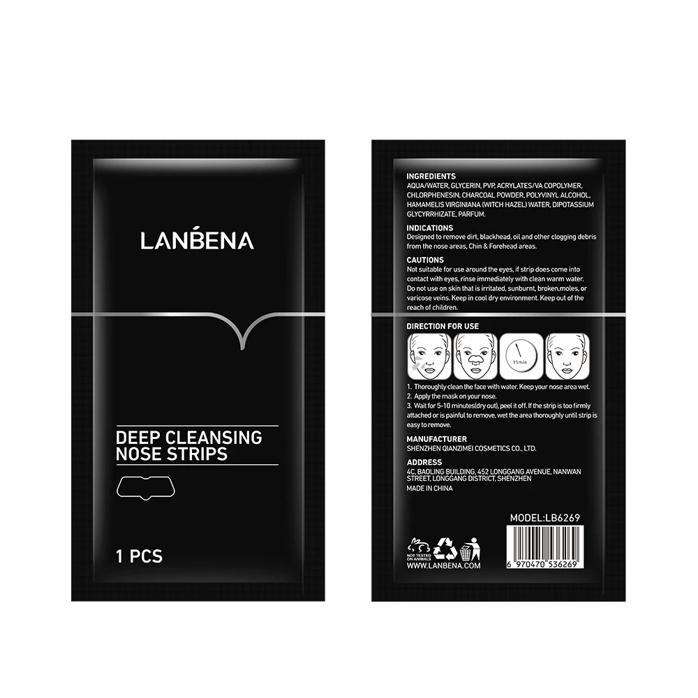 

LANBENA nose bridge strip mask for nose nose charcoal mask