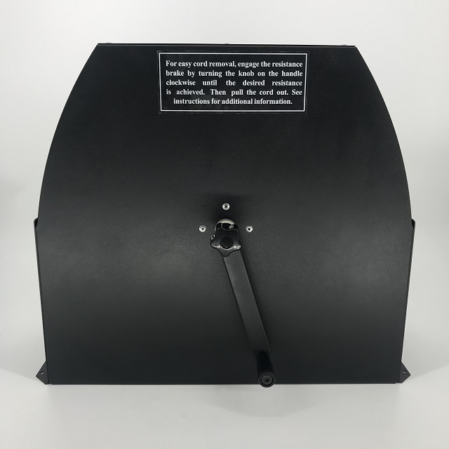 
Black Powder Coating Easy Reel for Cord Manual Type 