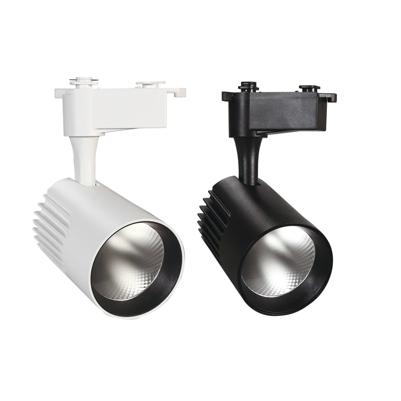 
Black White Low Profile Factory Direct Sale 15W Cloth Shop 20W Wedding Dress High Power Wholesale Led Track Lighting 