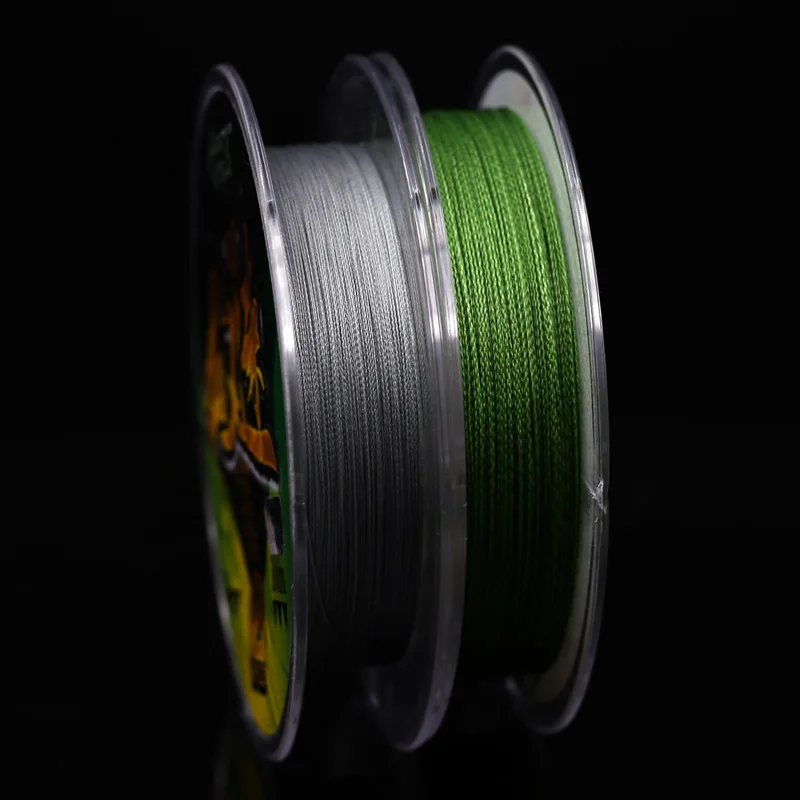 

100m Fluorocarbon Fishing Lure Line 6-150LB Carbon Fiber Leader Fly Fishing Line Super Soft Nylon Braid String Fishing Line, Dark green army green grey colours