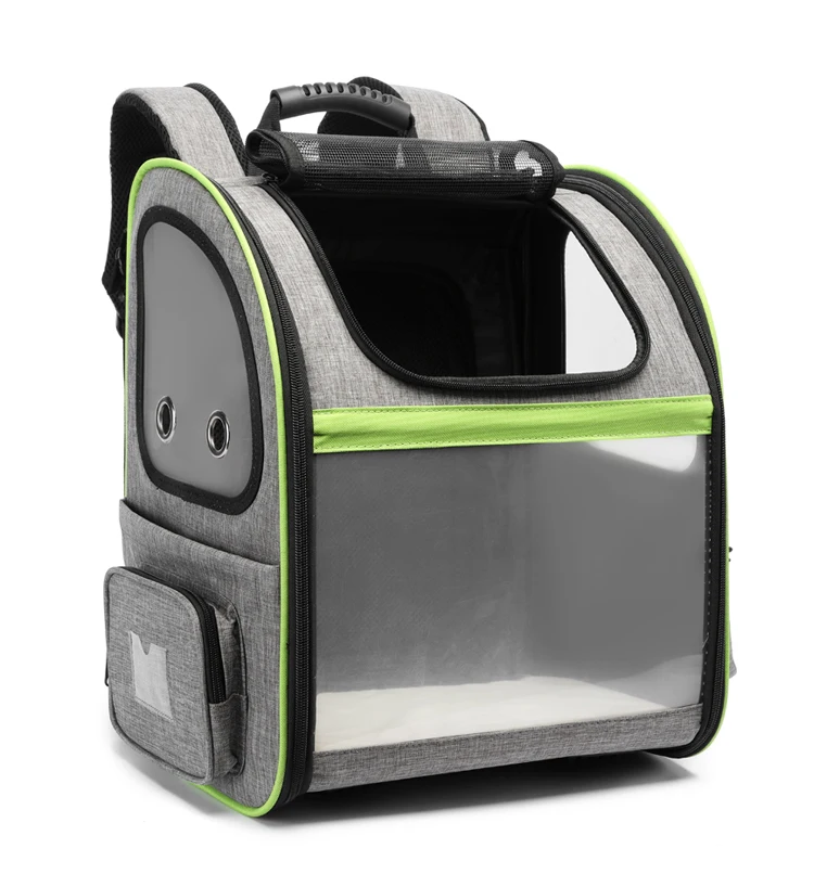 

High quality fashion pet backpack cat and dog travel bag convenient and breathable travel pet bag
