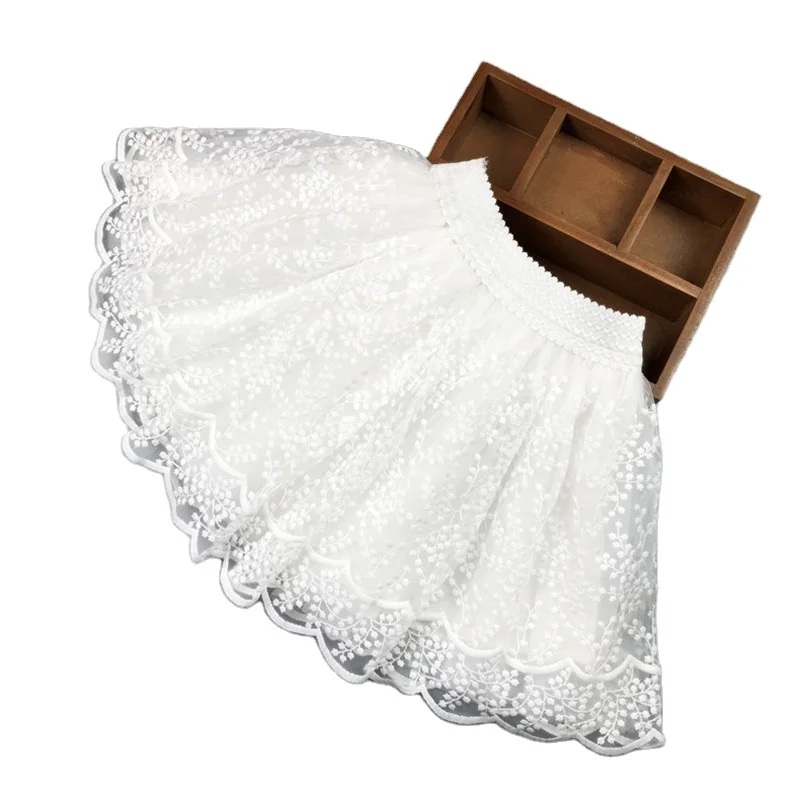 

Kids tulle skirts little girls mini skirts lace tutu fashion skirts