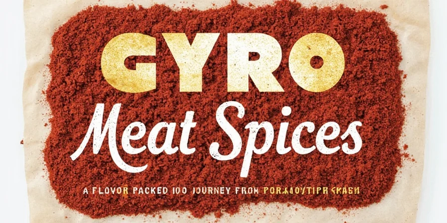 Kitchen tools for applying gyro seasonings
