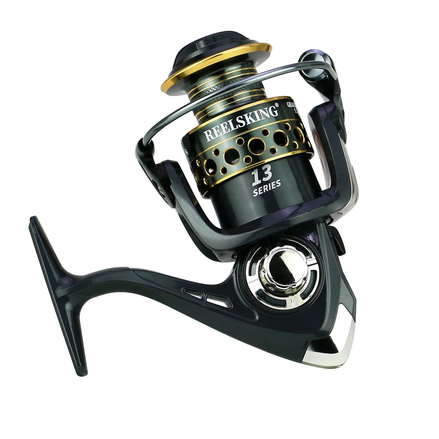 2000-7000 Series 13 BB  Metal Spool Fishing Reel Waterproof Left Right Hand Wheel Sea Saltwater Spinning Reel Carrete De Pesca